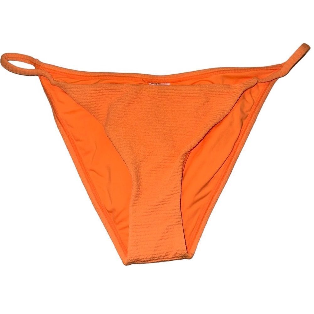 NWT Topshop Neon Orange Bikini Bottoms Size 8 - Picture 2 of 9